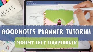 Planning with GoodNotes | Mommy Lhey Digital Planner | GoodNotes Tutorial