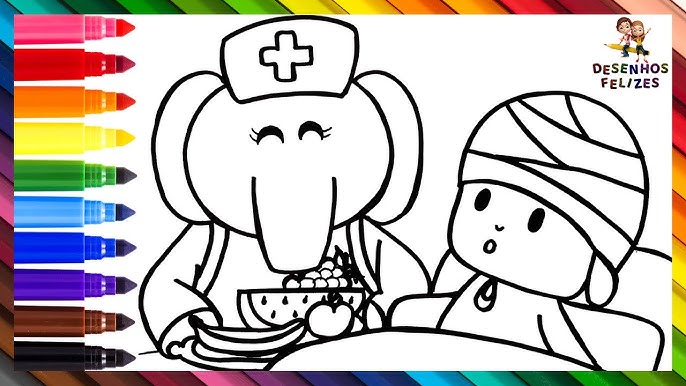 desenhos do pocoyo para colorir 3 –  – Desenhos para Colorir