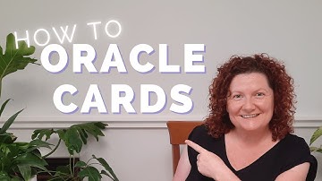 How to work with Oracle Cards 🤷‍♀️