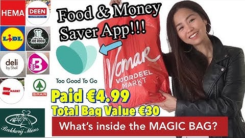 TOO GOOD TO GO App | MAGIC BAG❇️| Money and Food Saver App