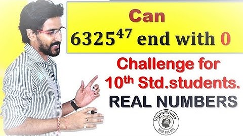 Real Numbers Class 10 CBSE Chapter 1 | Can 6^n end with Zero | The Fundamental Theorem Of Arithmetic