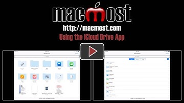 Using the iCloud Drive App (#1135)