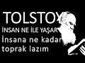 "İnsan ne ile yaşar" bölüm: "İnsana ne kadar toprak lazım" Tolstoy sesli kitap okuyan Akın ALTAN