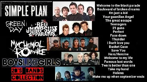 My Chemical Romance, Boys likes Girls, Greenday, Red Jumpsuit Apparatus, Simple Plan - Nonstop
