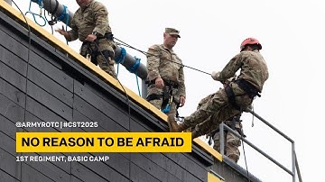 No Reason To Be Afraid | 1st Regiment, Basic Camp | CST 2025