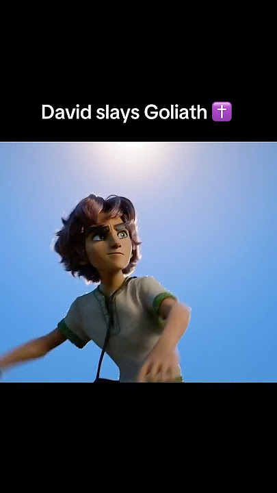 David chose to Trust in God rather than fear Goliath ✝️ ‘David’ in theaters December 19th.