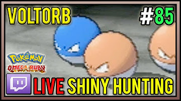 Live Shiny Voltorb at 279 Horde Encounters | Live Shiny Pokemon #85 | Pokemon ORAS