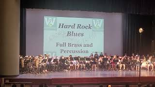 Walsh 2026 beginner band winter concert
