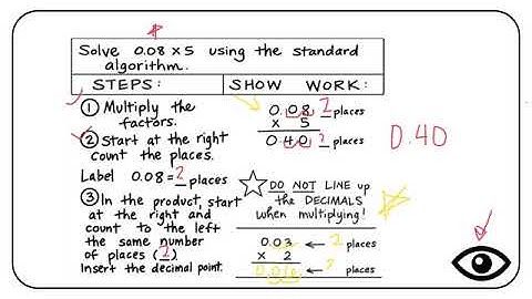 Lesson 4.2 - Multiply Decimals by Whole Numbers