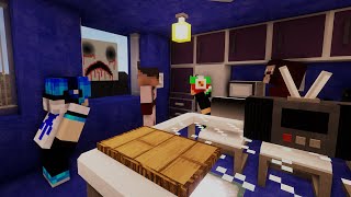 FUGIMOS PARA BASE SECRETA !! APOCALIPSE ZUMBI  MINECRAFT 4