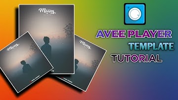 How To Make Whatsapp Status | Avee Player Template Editing Full Tutorial Videos
