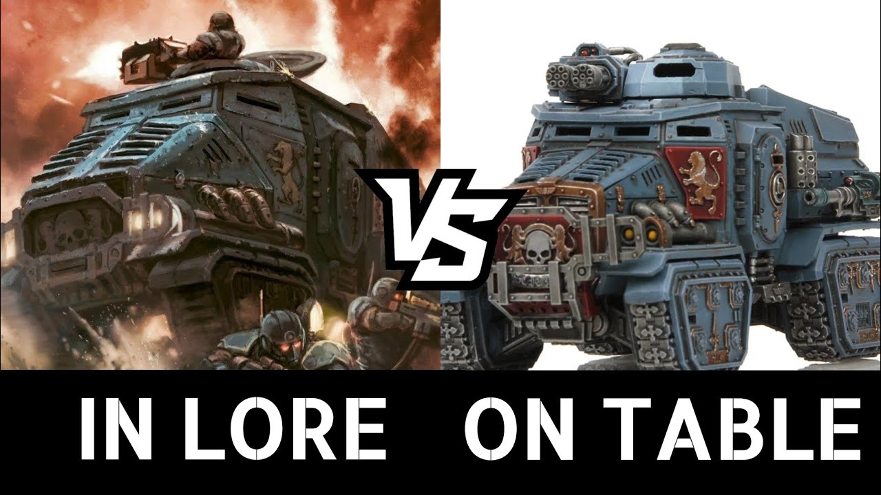 Taurox Troop Transport: Warhammer 40K In Lore and On the Tabletop