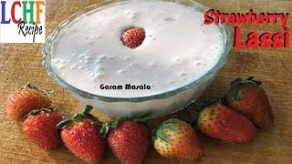 Keto / LCHF Strawberry Lassi / Strawberry Yogurt / Low Carb Smoothi