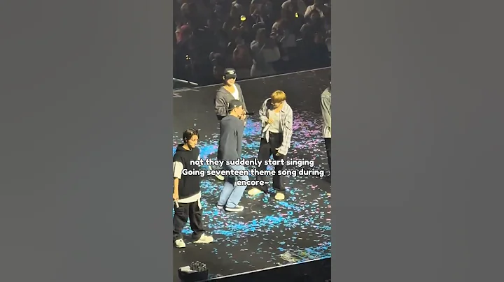 they sang the GOSE theme song but forgot the lyrics🤣#dk#vernon#dino#seventeen#shorts#youtubeshorts