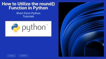 Practical Application of the round() Function in Python (in 75 seconds)