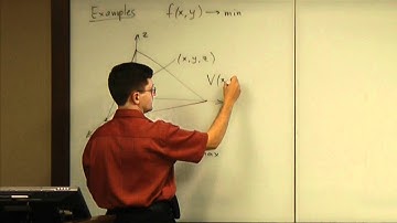 Lecture 2011.07.15 Part 02/8 Problem: Maximal Volume of a Box