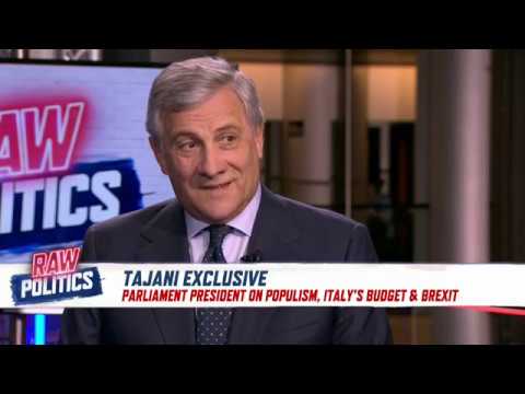 Raw Politics: Exclusive interview with President of the European Parliament, Antonio Tajani