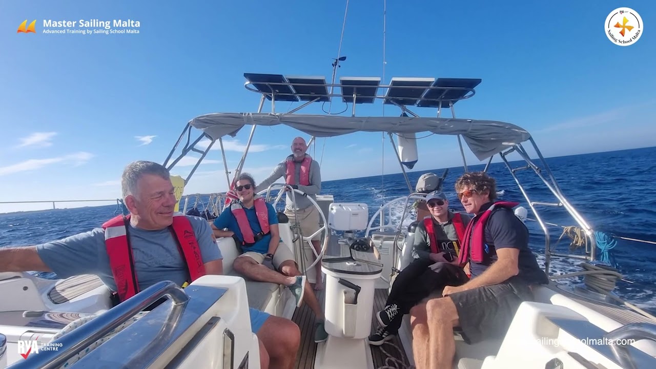 ⁣9-Day Round Sicily Mile Builder From Malta / Sailing School Malta/ Sailing Malta / Sailing Courses