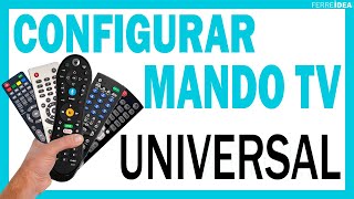 MANDO UNIVERSAL TV 👉 ¿Cómo PROGRAMAR un Control Universal TV? 📺 EXPLICADO FÁCIL y RÁPIDO