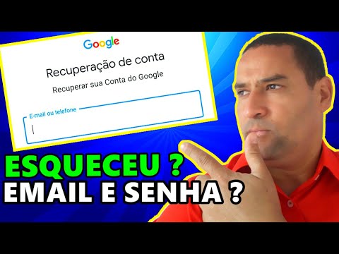 COMO RECUPERAR A CONTA GOOGLE QUANDO SE ESQUECE DO EMAIL E SENHA