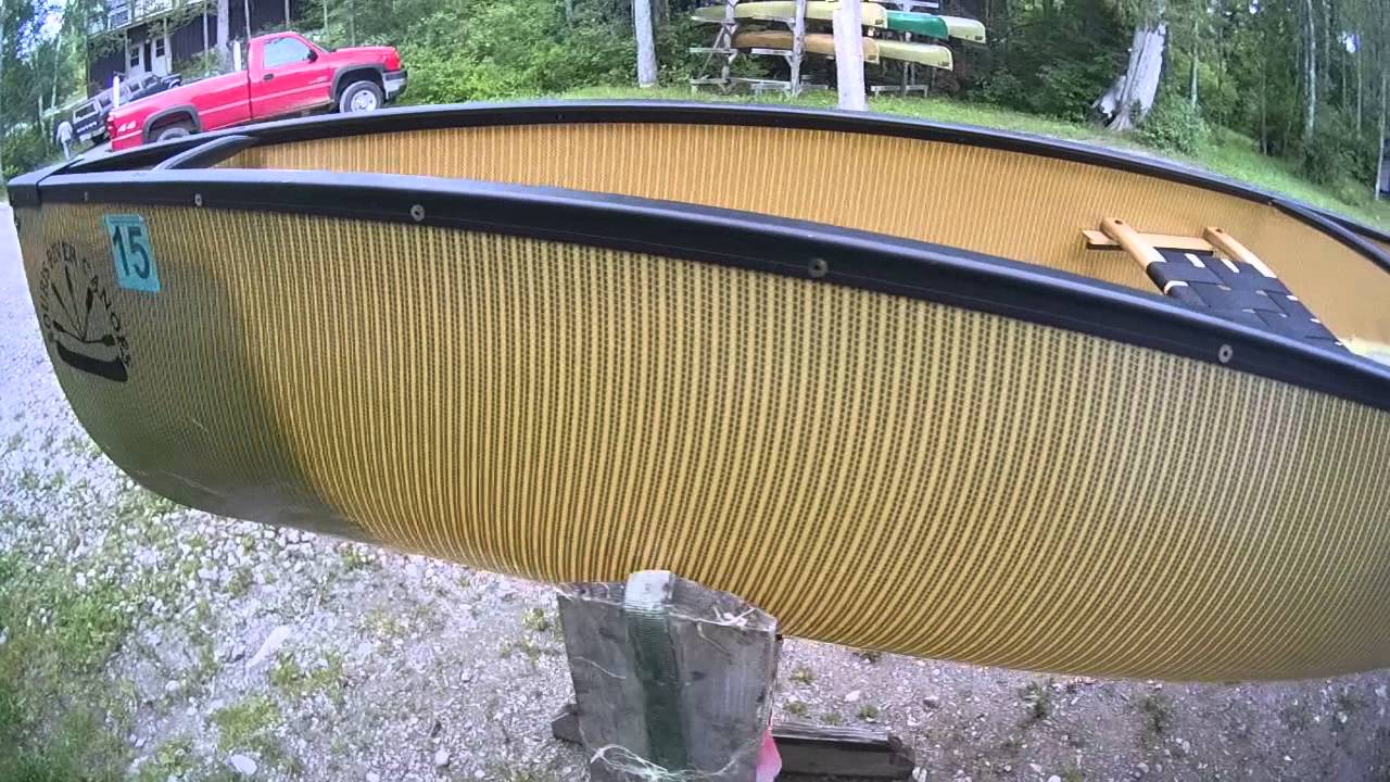 Used Kevlar Canoe for Sale at Red Rock - YouTube