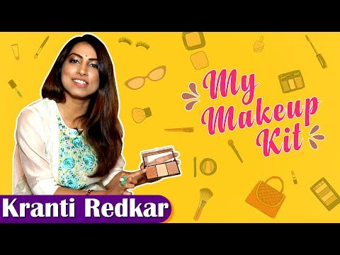 Kranti Redkar's Makeup Kit | Marathi Actress | Sangeet Samrat, Kakan & Jatra