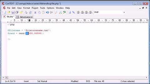 Beginner PHP Tutorial   86   File Handling  Deleting and Renaming Files Part 2   YouTube 2017