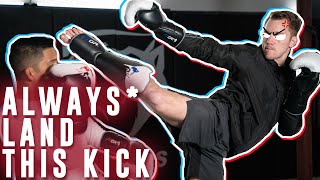 I Always* Land This Kick in Sparring — The Hook Kick