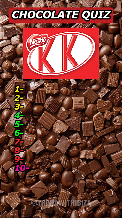 Can you name the chocolates by logo?#chocolate #sweet #quiz #sugar