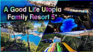 A GOOD LIFE UTOPIA family resort 5* Alanya, Turkey Отель Все Включено Полный Обзор Отдых В Турции