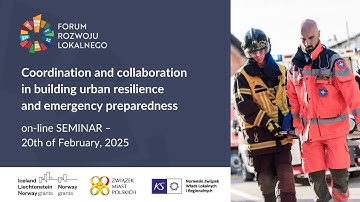 Coordination and collaboration in building urban resilience and emergency preparedness