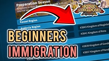 PREPARATION SEASON MIGRATION? How DO YOU migrate in preparation season Rise of Kingdoms #rok