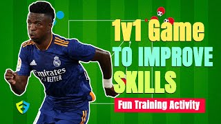 Insanely Fun 1v1 Training Drill That Will Transform Players Dribbling Skills