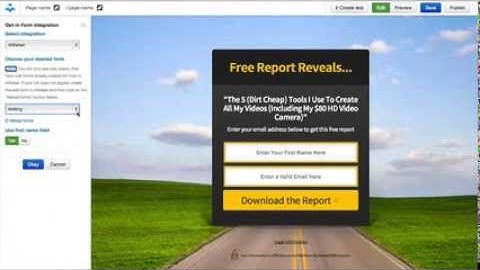 How To Integrate Your Aweber List In LeadPages