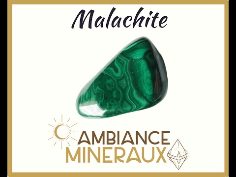 Vidéo: Pierres de malachite : propriétés minérales