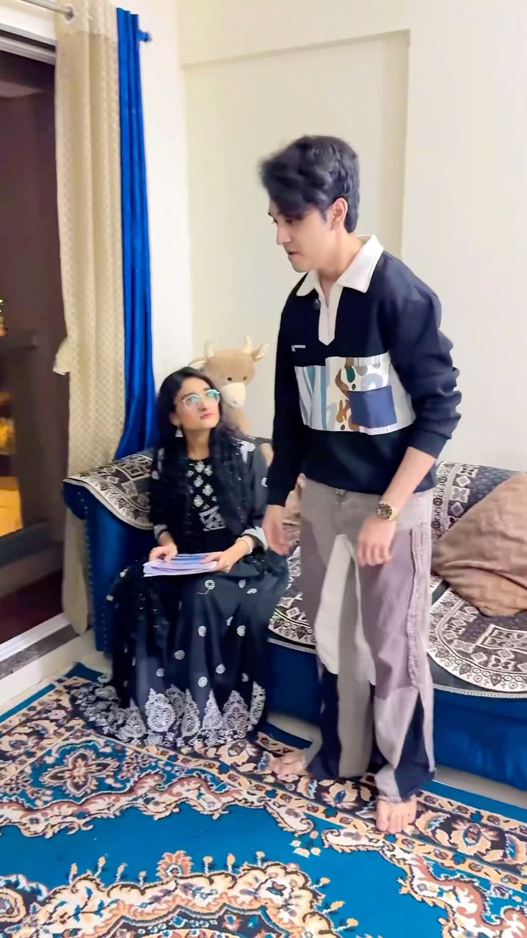 Dheere Dheere?? #zidaanshahidaly #comedy #shorts