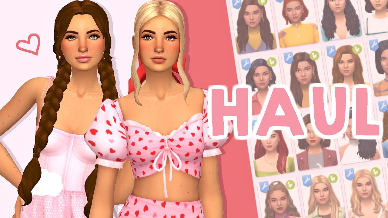 BEST CC FINDS | Sims 4 Custom Content Haul (Maxis Match) - YouTube