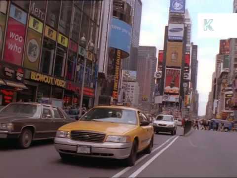 2001 Drive Through New York, Manhattan, Park Avenue, Archive