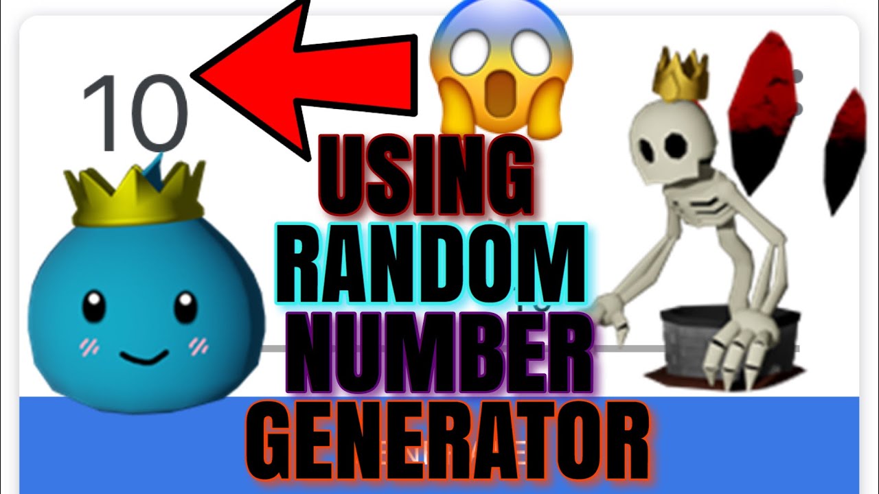 Roblox Tower Heroes Using Random Number Generator To Pick My Team Youtube - using a random number generator to decide what game i play on roblox