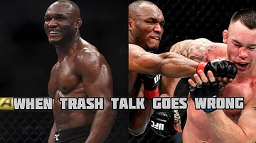 When Trash Talk Goes Wrong: Kamaru Usman Vs Colby Covington