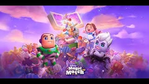 Disney Magic Match 3D-Gameplay Walkthrough Part 1-Level 1-15