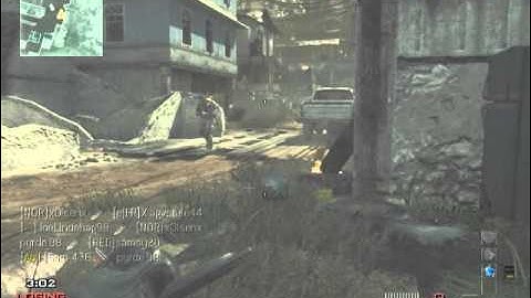 MW3 triple knife kill in AoN