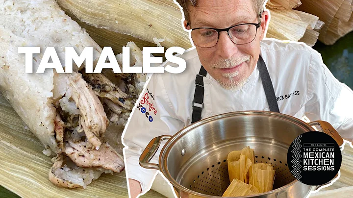 Rick Bayless Tamales: Green Chile Chicken Tamales