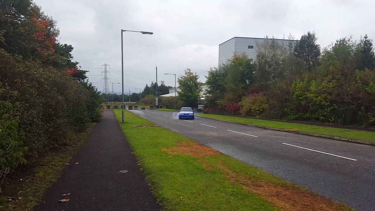 Mg zs v6 roll back burnout belfast