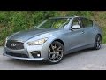 2015 Infiniti Q50S Start Up, Road Test, and In Depth Review