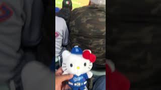2023 hello kitty night @ Dodgers stadium