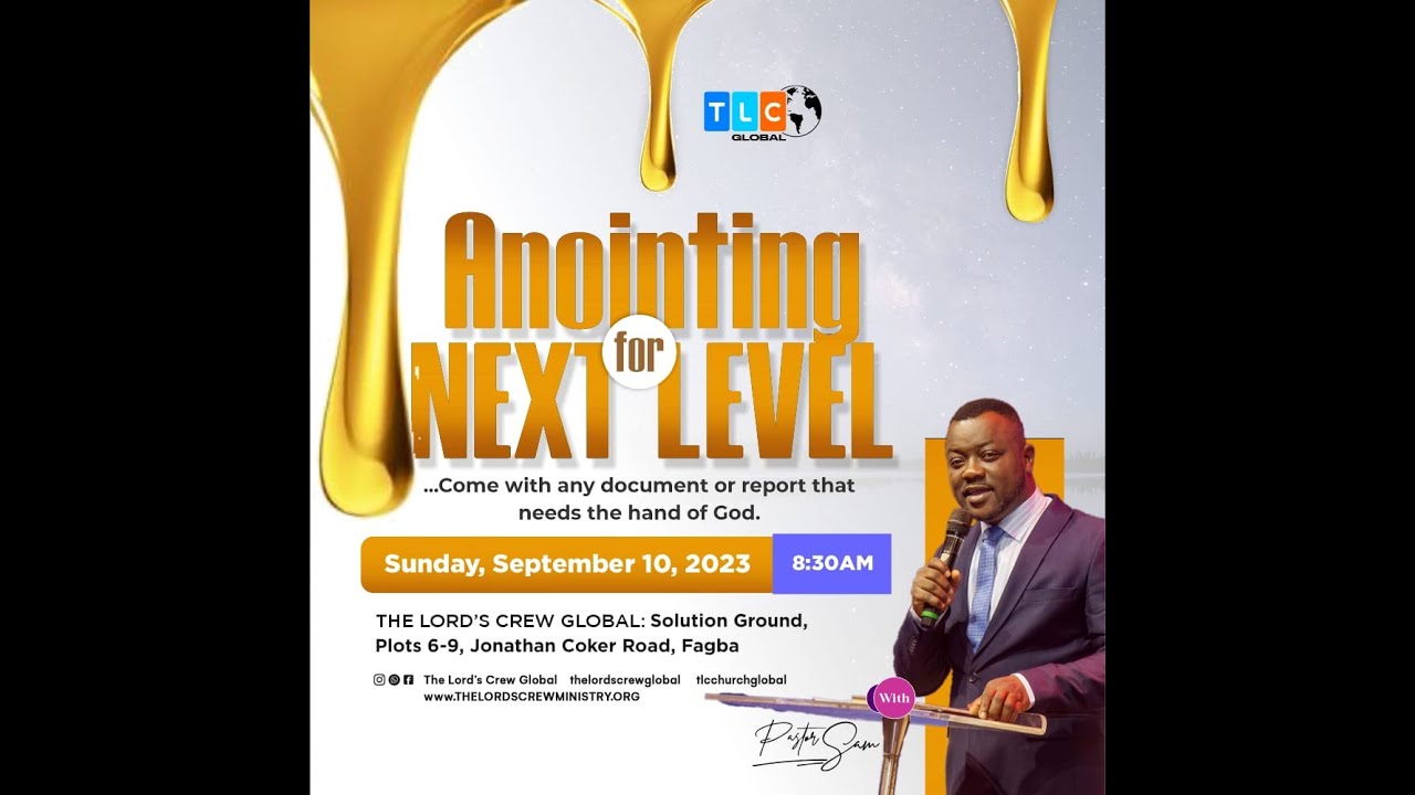 Anointing for next LEVEL - YouTube