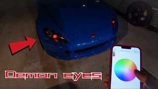 Custom Headlights For The S2K | First Drive With The Top Down screenshot 5