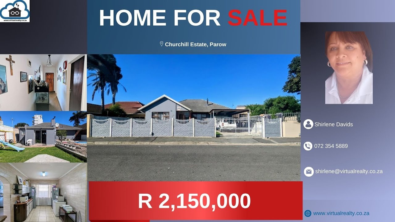 Home for sale in Churchill Estate, Parow R 2,150,000 YouTube