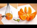 Easy And Satisfying 🍊 New Ideas How To Peel And Cut Fruits, Vegetables and Nuts